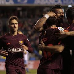 El Real Madrid felicita al Barcelona por su doblete