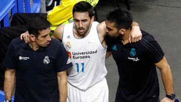 Golpe al Madrid: Campazzo se pierde todos los cuartos de final