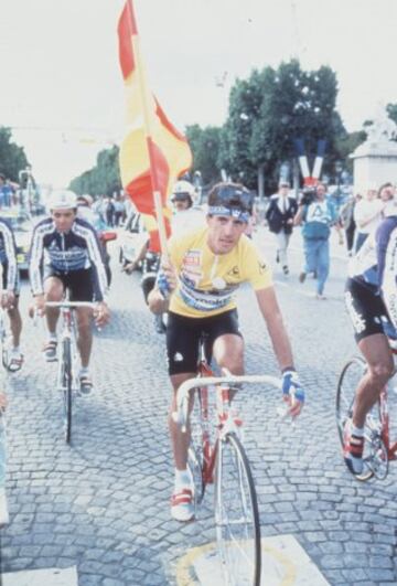 1988. Perico Delgado ganaba su primer Tour.