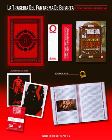 Anunciado ‘La tragedia del Fantasma de Esparta’, el nuevo libro dedicado a God of War