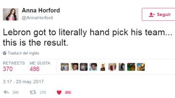 La hermana de Horford ataca a LeBron: "Pudo elegir a su equipo a dedo... Este es el resultado"