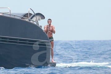 Cristiano Ronaldo and girlfriend Georgina Rodríguez on holiday