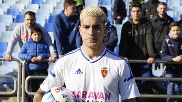 Jesús Valentín, nuevo fichaje del Zaragoza, debutará hoy.