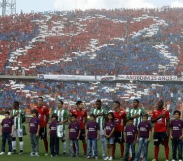 El clásico terminó 1-1. DIM es tercero en la tabla, el campeón Nacional, cuarto.