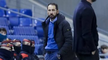 Pablo Machin durante un partido del Girona.