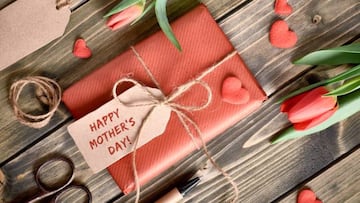 Imagen ilustrativa de un regalo del día de las madres vía Getty Images