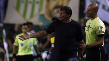 Buenos Aires 11 Marzo 2017
Banfield vs Boca por la fecha 15 del Torneo de la Independencia del Futbol Argentino, en el Estadio Florencio Sola, Banfield.
Julio Falcioni DT de Banfield\
Foto Ortiz Gustavo