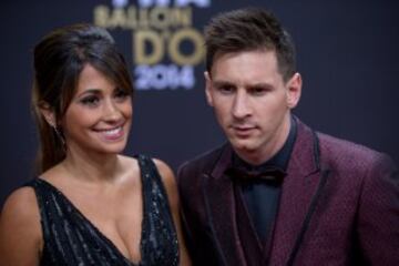 Antonella Roccuzzo se robó todas las miradas en la gala del Balón de Oro.