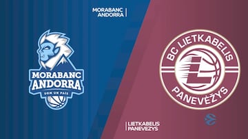 Resumen del MoraBanc Andorra vs Lietkabelis de Eurocup