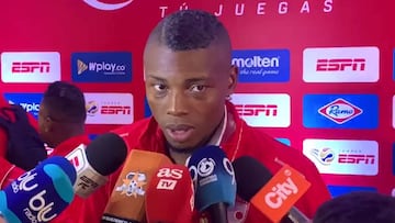 Jeisson Palacios debuta con Santa Fe en un buen partido