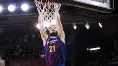 &Aacute;lex Abrines, durante un partido esta temporada.