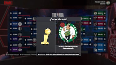 ¿Quién ganará el anillo de la NBA, Boston o Dallas? Simulamos las Finales en NBA 2K24