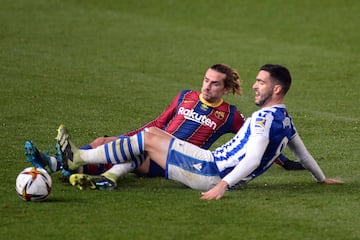 Antoine Griezmann y Mikel Merino.