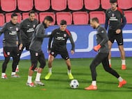 08/12/25 PREVIA CHAMPIONS LEAGUE
FASE LIGA FASE GRUPOS JORNADA 6
PSV EINDHOVEN - ATLETICO DE MADRID ENTRENAMIENTO