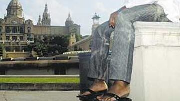 <b>ASENTADO. </b>Kameni es consciente de que el partido de mañana en Getafe será complicado.