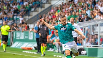H¨¦ber Pena brill¨® este fin de semana con el Racing de Ferrol.