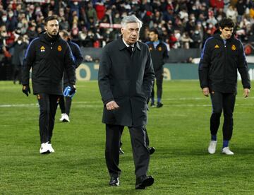 Ancelotti, entrenador del Real Madrid 