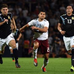 México cierra interinato del 'Tuca' con nueva derrota ante Argentina