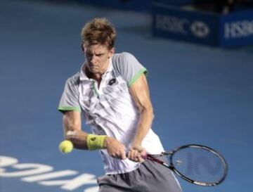 3. El sudafricano Kevin Anderson es el tercero más alto con 2,03 metros. 