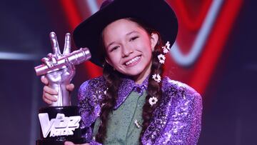 Mar&iacute;a Liz, ganadora de La Voz Kids.