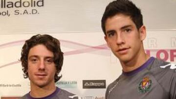 <b>GRAN USO. </b>Sisi, Felipe y Toni son tres de los jugadores del Valladolid que más usan esta red social, y que está de moda en Zorrilla.