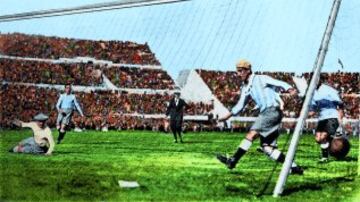 El 30 de julio de 1930 fue la final del Mundial de Uruguay entre los anfitriones y Argentina. El 1-0 lo anotó Pablo Dorado.