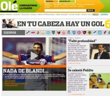 Portadas de la prensa extranjera