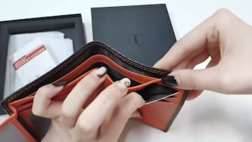 Protege tus tarjetas de cr¨¦dito y d¨¦bito con esta cartera con bloqueo RFID que es un ¨¦xito en Amazon