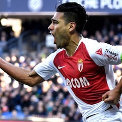 Falcao celebra su cumpleaños con gol en empate de Mónaco