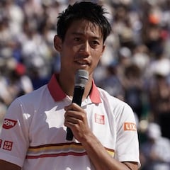 Nishikori: "Siempre disfruto jugando contra Nadal"
