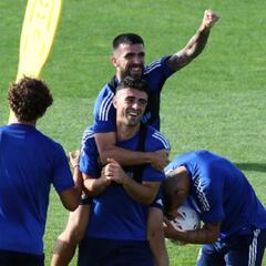 Agus Medina, baja para recibir al Ibiza