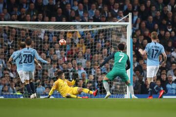 1-1. Heung-Min Son marc¨® el primer gol.