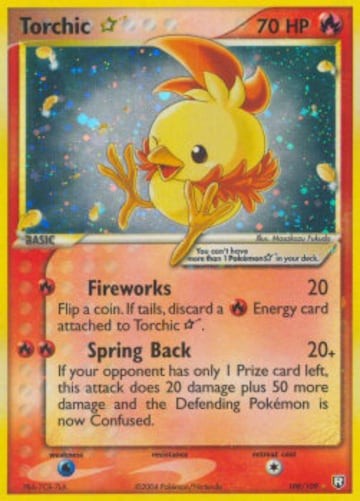 Pokémon TCG carta de Torchic