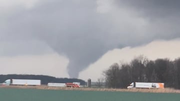 Tornadoes wreaked havoc on Indiana and Ohio on Thursday, leaving at least two people dead and over 50 injured as they destroyed buildings and homes.