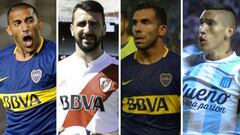 La Superliga vuelve a lo grande: Tévez, Pratto, Ábila, Centurión...