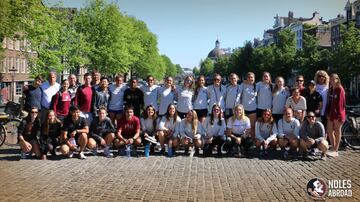 La delantera venezolana estuvo en Europa con el Florida State Seminoles Femenil. Aquí te dejamos las mejores imágenes del viaje.