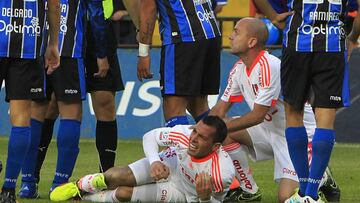 Ubilla sufre fractura de tibia y peroné ante Huachipato