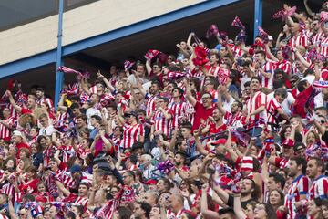 The last football match played at the Vicente Calderón - in pictures