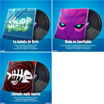 Toda la m&uacute;sica nueva de Fortnite Temporada 4