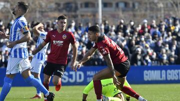 16/01/22 PARTIDO COPA DEL REY 
 ATLETICO BALEARES - VALENCIA CF
  GOL 0-1 MARCOS ANDRE ALEGRIA