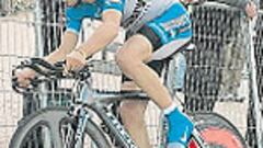 Popovych gana la crono y Vinokourov se sitúa como líder