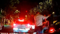 Aficionados del Betis llegan a las manos en plena debacle verdiblanca: la escena es tremenda