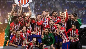El Atlético, campeón de la Europa League, sigue creciendo.