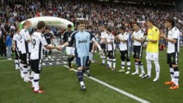 El pasillo del Valencia al Madrid en 2011.
