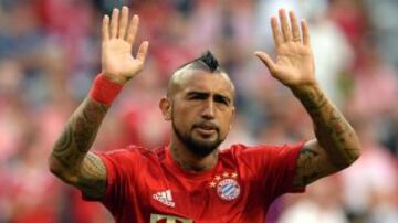 Arturo Vidal: 6 goles en Juventus (Italia) y Bayern Múnich (Alemania).