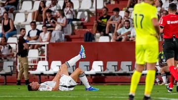 Diego González, duda ante el Granada
