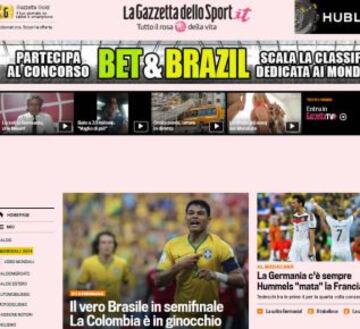 Portadas de la prensa extranjera