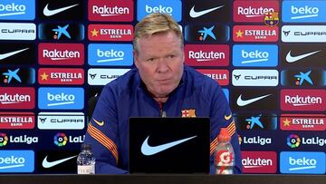 Koeman contesta a Griezmann: "Aquí manda el entrenador"
