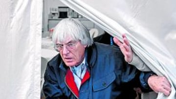 <b>DA LA CARA. </b>Bernie ha decidido arreglar el conflicto como sea.