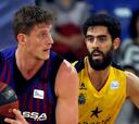 Resumen del Barcelona - Iberostar Tenerife, Liga Endesa (77-73): el Barça sigue líder